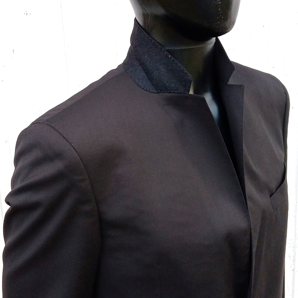 HUGO BOSS MEN'S SUPER 120'S LUXURY BLAZER W/GUABELLO ITALIAN FABRIC (TURKEY) - Picture 15 of 17